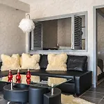 Beach Side Helio Ground Floor Apartment With Attached Garage In The Naturist Village * Agde